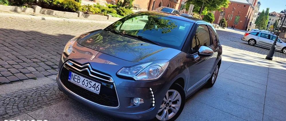 samochody osobowe Citroen DS3 cena 25900 przebieg: 178000, rok produkcji 2012 z Pilzno